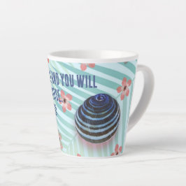 Caneca De Café Latte Boa Manhã, Universo Curto Lata