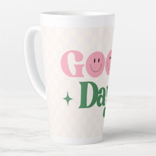 Caneca De Café Latte Boas Festas Latinas Grandes