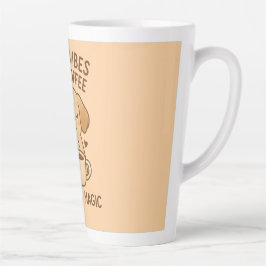 Caneca De Café Latte Boas Víblias e Café - Arco Digital Puppy Playful