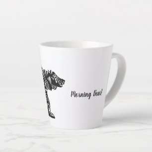 Caneca De Café Latte Bom dia!