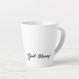 Caneca De Café Latte Bom dia Branca de Neve