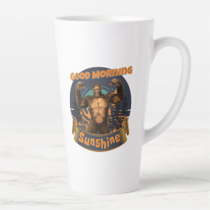 Caneca De Café Latte Bom Dia Sunshine Bigfoot Engraçado
