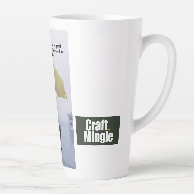 Caneca De Café Latte Bondade em cada dia (Direita)