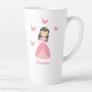 Caneca De Café Latte Bonita Princesa Café Mug