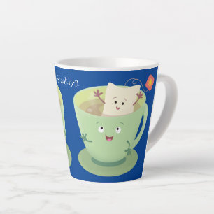 Caneca De Café Latte Bonita taça de cartoon humorista