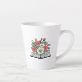 Caneca De Café Latte Book Latte Mug
