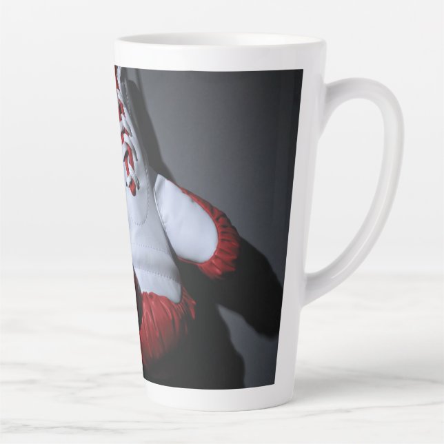 Caneca De Café Latte Boxing gloves  (Direita)