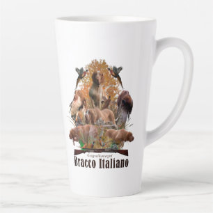 Caneca De Café Latte Bracco Italiano Coffee Mug