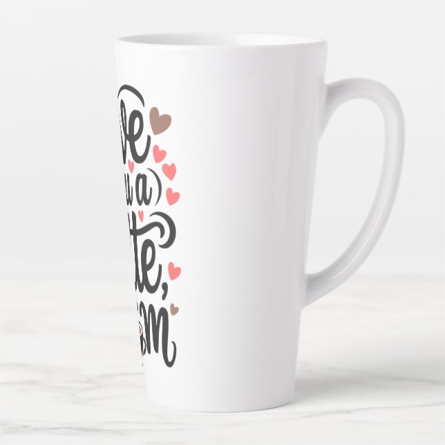 Caneca De Café Latte Brew do Amor da Mãe (Direita)