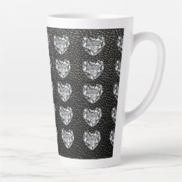 Caneca De Café Latte brilho