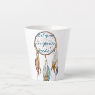 Caneca De Café Latte Brown Turquoise Drecher