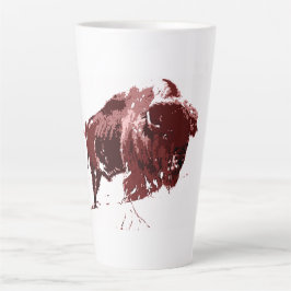Caneca De Café Latte Buffalo - Bison