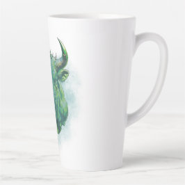 Caneca De Café Latte Bull design | Reminder | Motivation