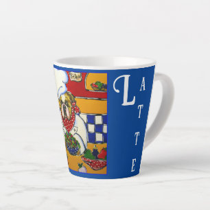 CANECA DE CAFÉ LATTE BULLDOG
