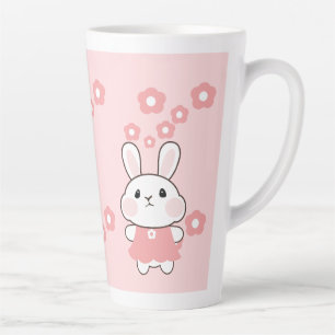 Caneca De Café Latte Bunny