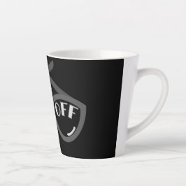 Caneca De Café Latte Buzz Off - Camisa-T feminina dos anos 40