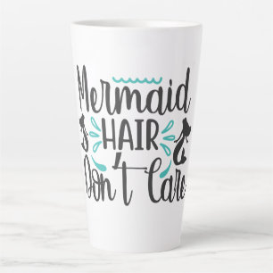 Caneca De Café Latte Cabelo de Sereia Não Liga