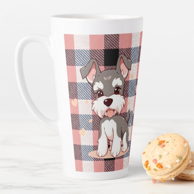 Caneca De Café Latte Cachorro Gelado (In Situ)