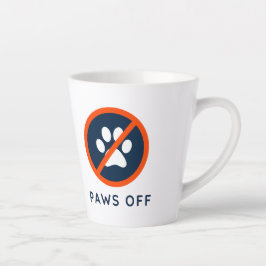 Caneca De Café Latte CachorroDesaparecido - patas desligadas - 12 oz