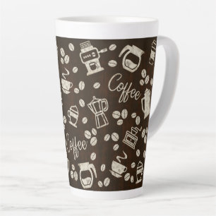 Caneca De Café Latte Café - 17 oz.Lata