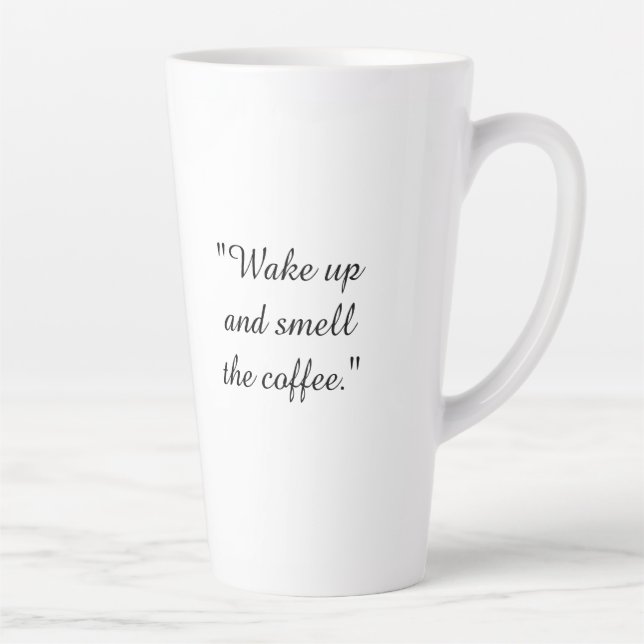 Caneca De Café Latte café & amor (Direita)