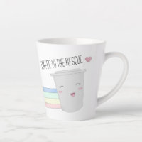 Café Bonito Amadurece Super Herói Arco-Íris