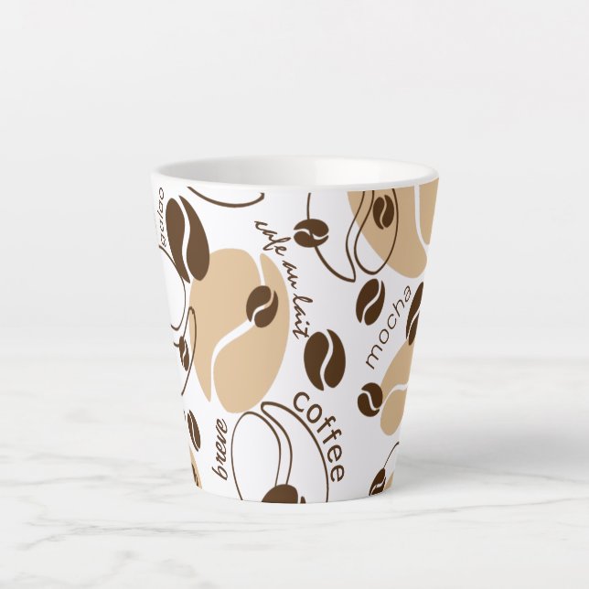 Caneca De Café Latte café caneca latina (Frente)