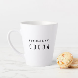 Caneca De Café Latte Café Chic Homemade Hot Cocoa Chocolate Mug