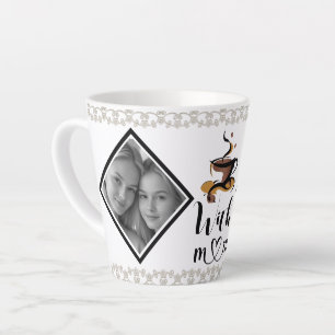 Caneca De Café Latte Café com a mãe