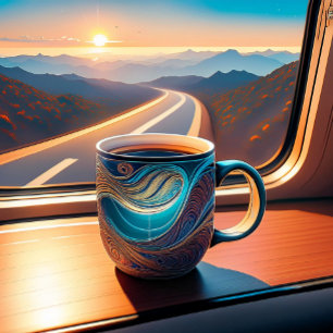 Caneca De Café Latte Café é minha religião