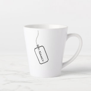 Caneca De Café Latte Café Mug - Taça Personalizada de Chá