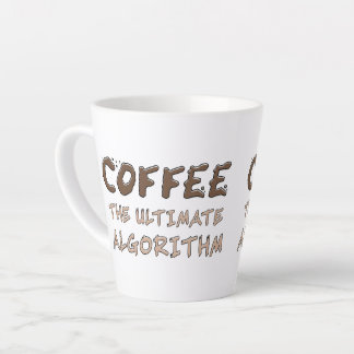 Caneca De Café Latte Café O Algoritmo Definitivo Engraçado Programador