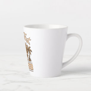 Caneca De Café Latte Café Primeiro, Trabalho Depois – Movido a Cafeína