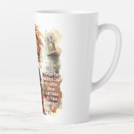 Caneca De Café Latte Café Quirky Lady 1rua Latte Mug