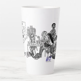 Caneca De Café Latte Café WiS e chá