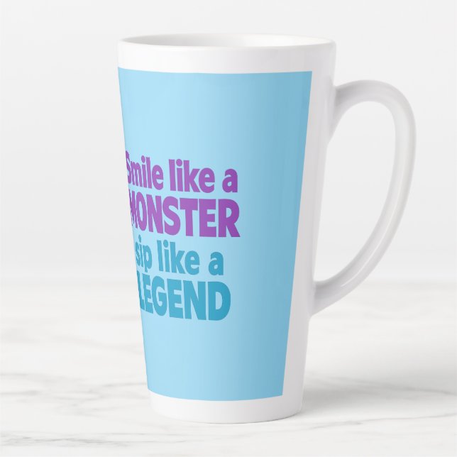 Caneca De Café Latte Caffeine Monster (Direita)