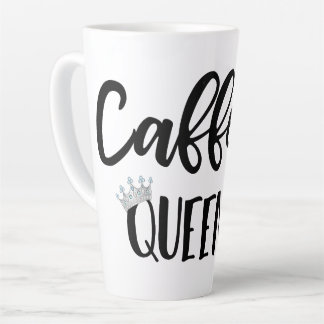 CANECA DE CAFÉ LATTE CAFFEINE QUEEN MUG