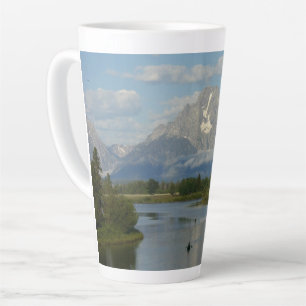 Caneca De Café Latte Caiaque no Grand Teton National Park
