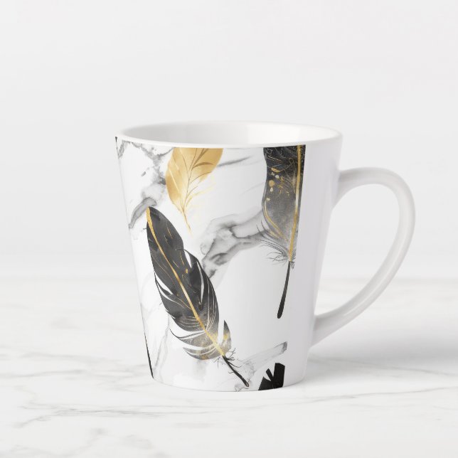 Caneca De Café Latte caixa de doces de penas, caixa de tratamento elega (Direita)