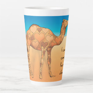 Caneca De Café Latte Camelflouge