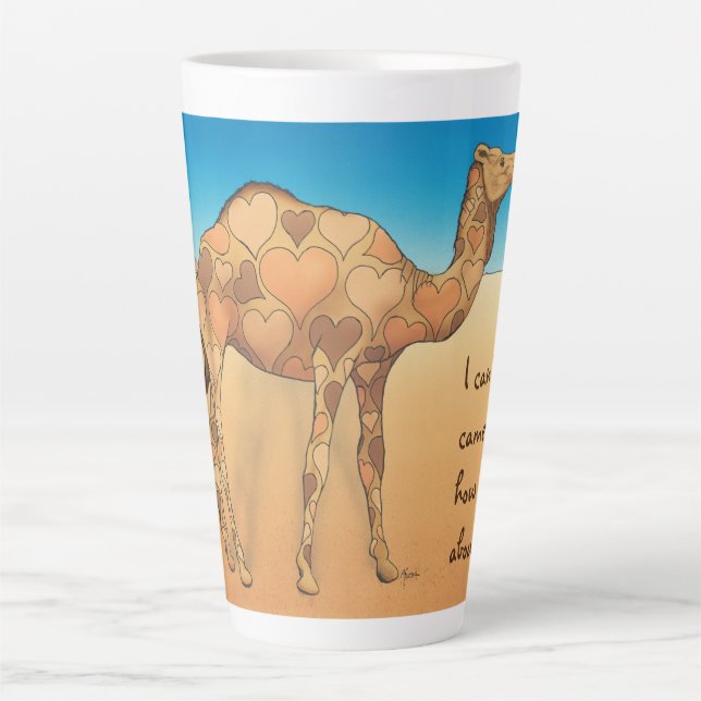 Caneca De Café Latte Camelflouge (Frente)