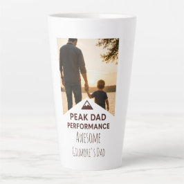 Caneca De Café Latte Camisa de Desempenho Máximo do Pai Presente Engraç