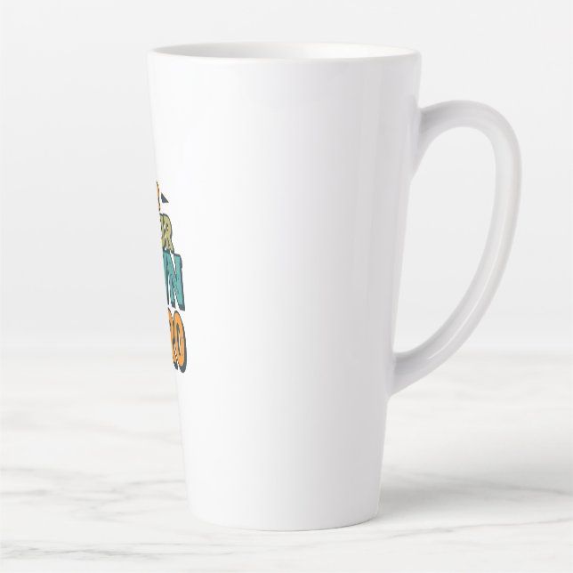 Caneca De Café Latte Camiseta de Citação Motivacional de Auto-Empoderam (Direita)