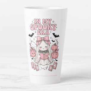 Caneca De Café Latte Camiseta Na Minha Era Assustadora - Camiseta de Ha