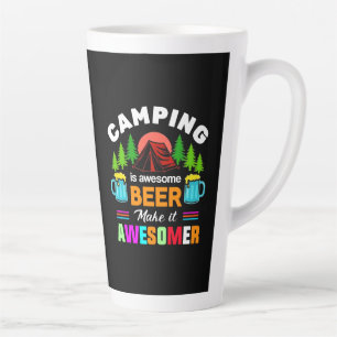 Caneca De Café Latte Camping é Cerveja Incrível TornaIncrível-67357
