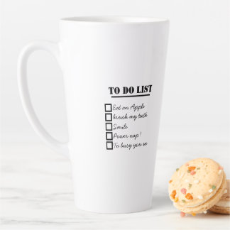 Caneca De Café Latte Cancele minha assinatura de seus problemas