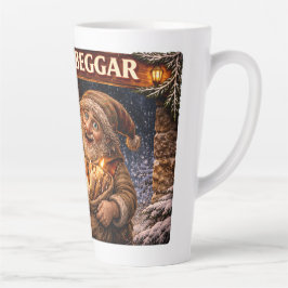 Caneca De Café Latte Candle Beggar Icelandic Yule Lad
