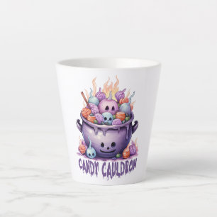 Caneca De Café Latte Candy Cauldron