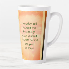 Caneca De Café Latte Caneca BuddhaToday V2 #5 Zen Latte