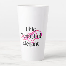 Caneca De Café Latte Caneca Chic, Bonita e Elegante para Latte
